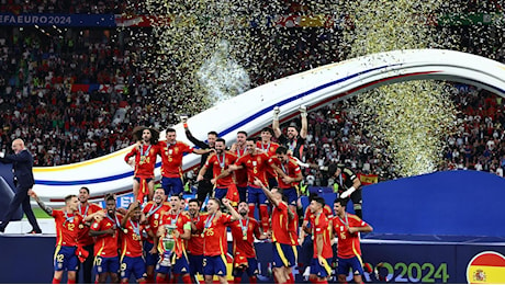 Tavagnacco è campione d’Europa: la Spagna batte l’Inghilterra e sale sul palco realizzato dall’azienda Eps Italia