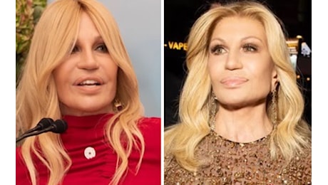 La trasformazione di Donatella Versace differenze fra ieri e oggi