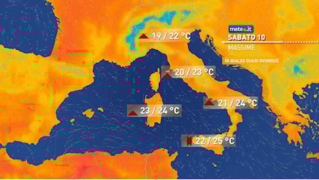 Meteo, weekend tra sole e temporali: le previsioni da sabato 10 maggio