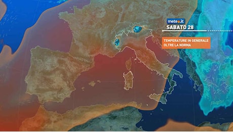 Meteo, anticiclone protagonista nell'ultimo weekend del 2024