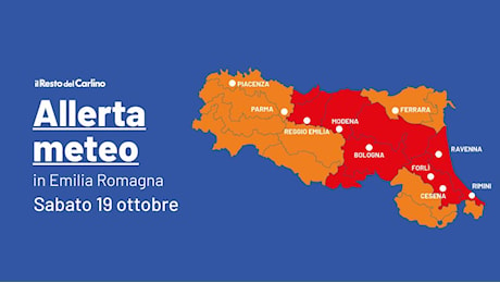 Allerta rossa in Emilia Romagna: le previsioni meteo delle prossime ore