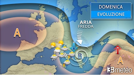 Cronaca Meteo - Fronte freddo verso la Grecia, ancora pioggia e qualche temporale residuo su parte d'Italia. Situazione e previsione prossime ore.