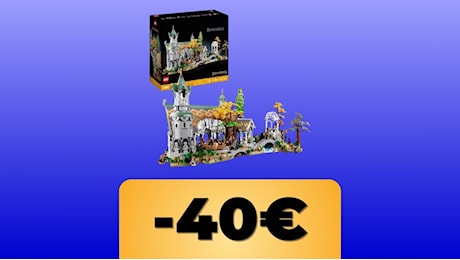 LEGO Il Signore degli Anelli: Gran Burrone in offerta su Amazon per il Black Friday