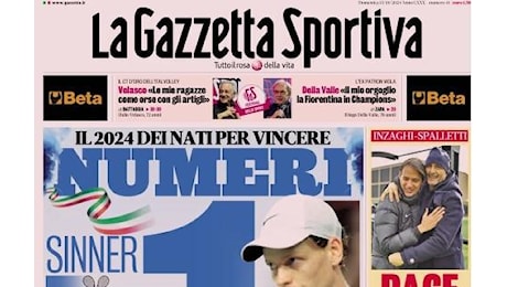 La Gazzetta dello Sport in prima pagina sulla Juventus: Idea Beto