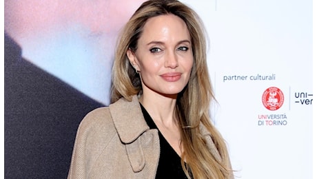 Angelina Jolie al Festival di Torino veste Brunello Cucinelli