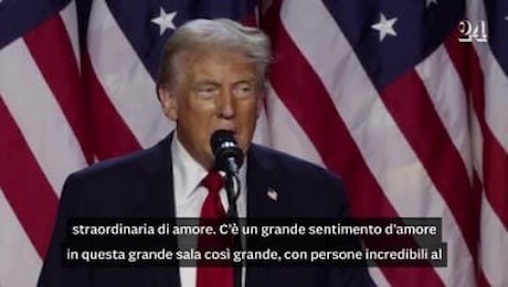 Trump: “L’America sarà di nuovo grande”