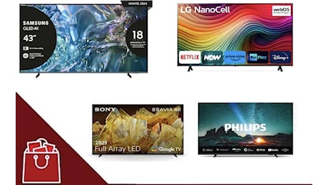 Black Friday 2024 su Amazon, le migliori offerte per Smart Tv e Tv Led. FOTO