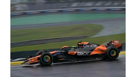 Gp Brasile, Norris in pole con McLaren. Leclerc sesto e flop Verstappen