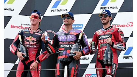 Bagnaia: Partenze da rivedere, ma buon podi. Martin: Grande vittoria, vedevo i fantasmi...