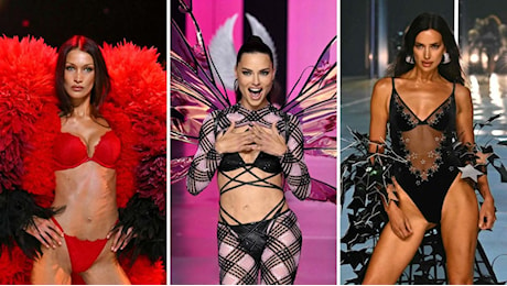 Victoria's Secret Fashion Show, il ritorno degli Angeli con Bella Hadid, Irina Shayk e Adriana Lima