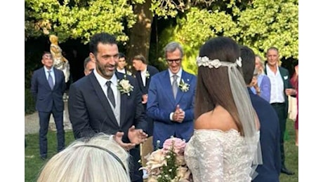 Gigi Buffon e Ilaria D’Amico oggi sposi: un matrimonio in grande stile a Villa Oliva