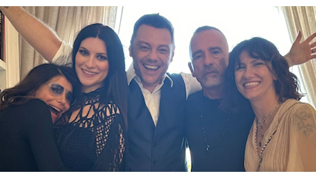 Giorgia, Elisa, Pausini, Ferro ed Eros: festa a casa di Bocelli