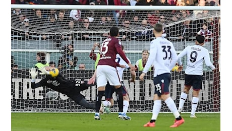 Serie A, Torino-Bologna 0-2. Alle 18 Genoa-Napoli, alle 20.45 Lecce-Lazio. VIDEO