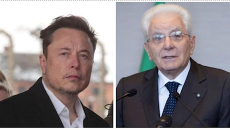 Musk, l'opposizione e Forza Italia plaudono a Mattarella. Fazzolari: La sinistra ora è sovranista?”