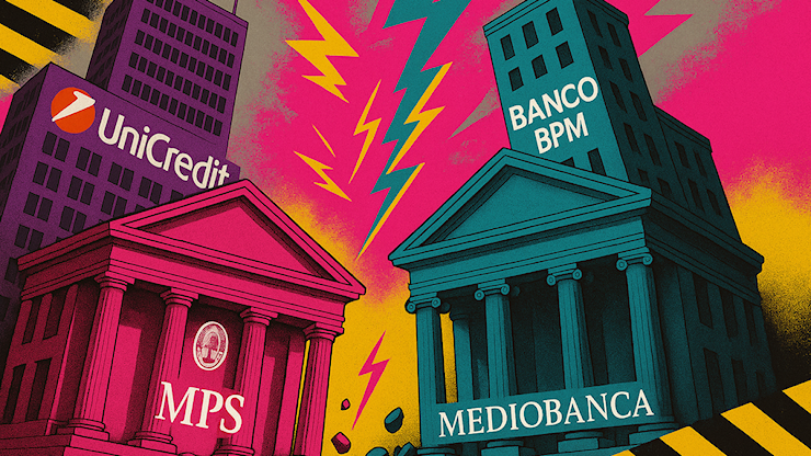 Per UniCredit si complica la scalata a Bpm, mentre Mediobanca respinge l’ops di Monte dei Paschi. Orcel tenta la strada Caltagirone sul Golden Power del Governo Meloni? Intanto i numeri premiano Nagel - Mowmag.com Per UniCredit si complica la scalata a Bpm, mentre Mediobanca respinge l’ops di Monte dei Paschi. Orcel tenta la strada Caltagirone sul Golden Power del Governo Meloni? Intanto i numeri premiano Nagel - Mowmag.com