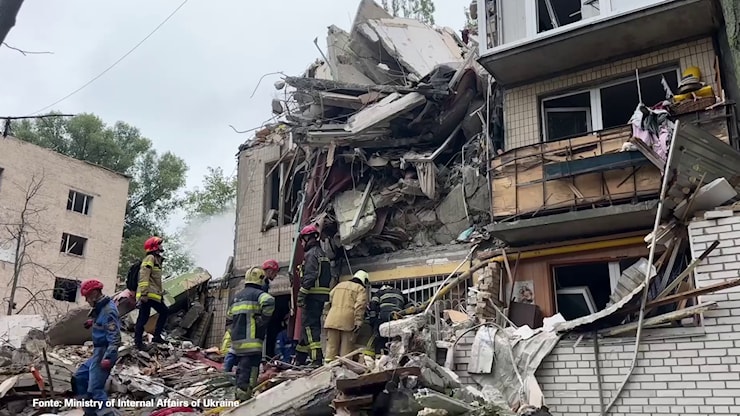 Nella notte attacchi russi su Kiev, 6 morti e più di 50 feriti - OglioPoNews Nella notte attacchi russi su Kiev, 6 morti e più di 50 feriti - OglioPoNews
