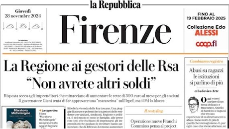 Repubblica (ed. Firenze) recita stamani: Viola, c'è il Pafos in attesa dell'Inter