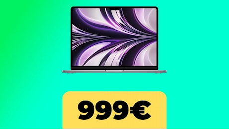 MacBook Air M2, il notebook Apple è in forte sconto per il Black Friday di Amazon