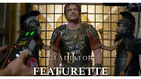 Il Gladiatore II: il video e le foto di quel che non si vede sul grande schermo