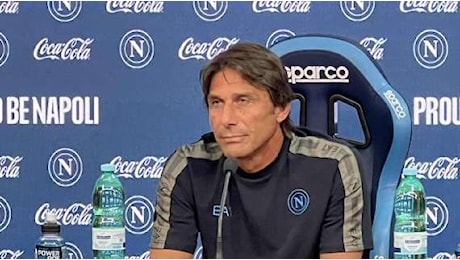 Conte sintetico in conferenza: “Neres? Non ho deciso, domani vedrete”