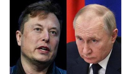 Musk e Putin, Wall Street Journal: Contatti segreti da 2 anni