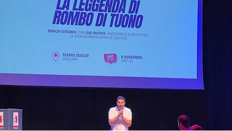 La leggenda di Rombo di Tuono: Cagliari, al Teatro Doglio Buffon racconta Gigi Riva ai bambini