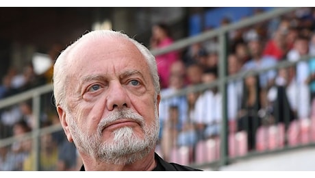 De Laurentiis scrive ai tifosi: “Pensare oggi allo scudetto è ingannevole”