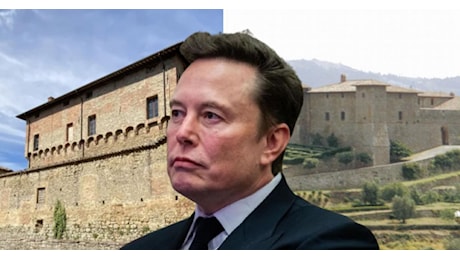 Elon Musk cerca casa in Toscana e viene sedotto dai castelli di Bibbiano e Montepò