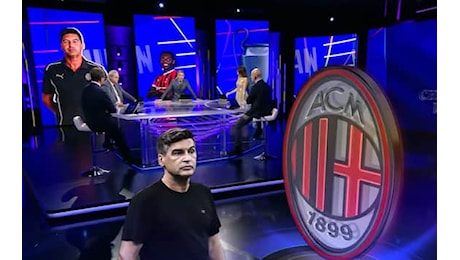 Milan Stella Rossa, l'analisi dello sfogo di Fonseca in studio a Sky. Video