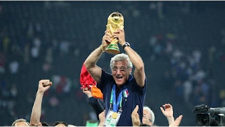 Festa per Marcello Lippi con la reunion della Nazionale che vinse i Mondiali