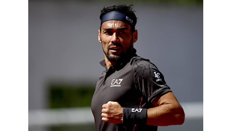Fognini, passo d'addio a Roma