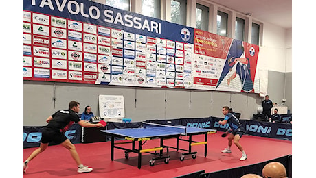 Tennistavolo Sassari, la A1 maschile pareggia a Prato