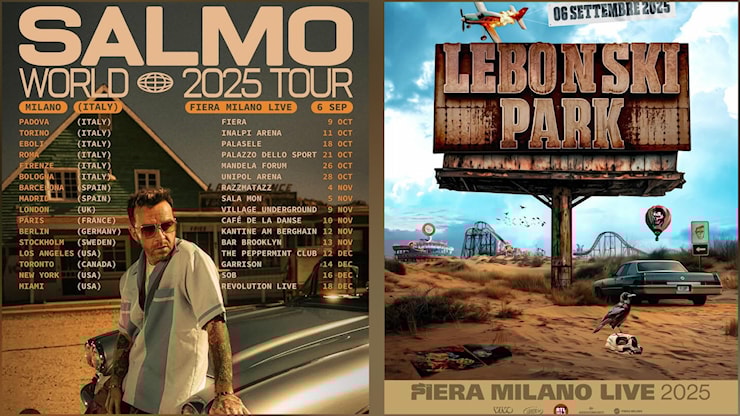 Olbia, Salmo annuncia il World tour 2025 - Olbia.it Olbia, Salmo annuncia il World tour 2025 - Olbia.it
