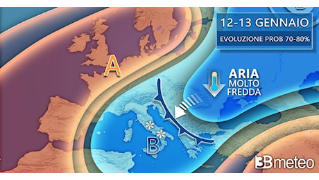 Meteo: arriva il freddo dal weekend con piogge, temporali e neve anche a quote molto basse, ecco le ultime novità