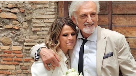 Dopo oltre 20 anni insieme, Tosca Donati ha sposato Massimo Venturiello