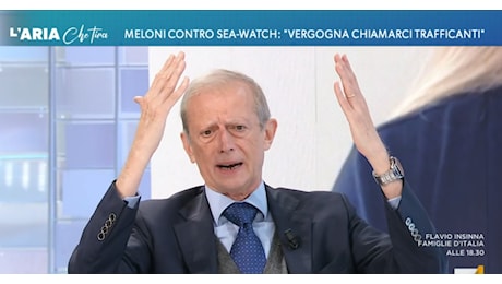 L'aria che tira, Alemanno-Fassino: Le Ong si danno appuntamento con i trafficanti