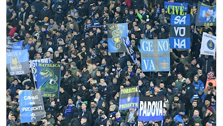 Inter-Juve, il coro dalla curva nerazzurra: 'Tornerete in Serie B'