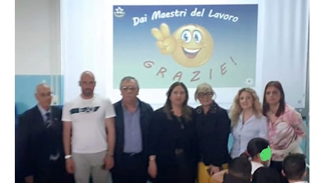 Lamezia, incontri formativi sulla sicurezza con i maestri del lavoro all’Istituto comprensivo “Gatti Manzoni Augruso” - Corriere di Lamezia