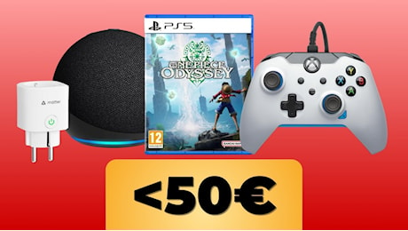 I 10 prodotti sotto i 50€ da non perdere nella Festa delle Offerte Amazon