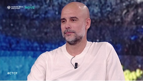 Che tempo che fa, Guardiola si emoziona parlando di Roberto Baggio: Aveva un ginocchio che sembrava una lavatrice ma era il migliore