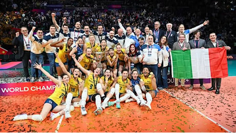 Conegliano è campione del mondo della pallavolo femminile – I video