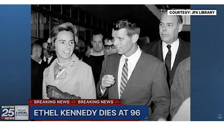 Muore Ethel Kennedy, l’addio di Biden: “era un’icona americana”