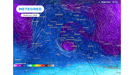 I nostri modelli avvertono: nel weekend goccia fredda sull'Italia, atteso un crollo termico e nevicate in queste aree