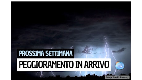 Tendenza meteo prossimi 7 giorni: forte maltempo, freddo in arrivo