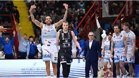 LIVE LBA - Napoli Basket vs Bertram Derthona: diretta (42-39 al 19')