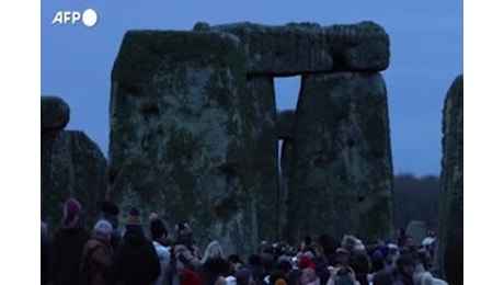 Solstizio d'inverno, la celebrazione a Stonehenge