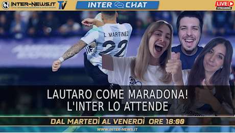 VIDEO – Lautaro Martinez show, raggiunge Maradona | Inter Chat