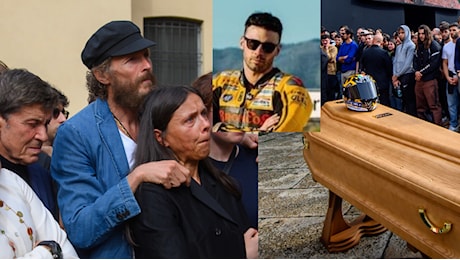 Luca Salvadori, migliaia di persone ai funerali: il dolore degli amici, da Jovanotti a Gianni Morandi