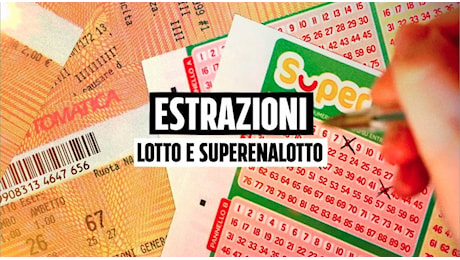 Estrazioni Lotto, SuperEnalotto e 10eLotto oggi giovedì 3 ottobre 2024: numeri vincenti e quote