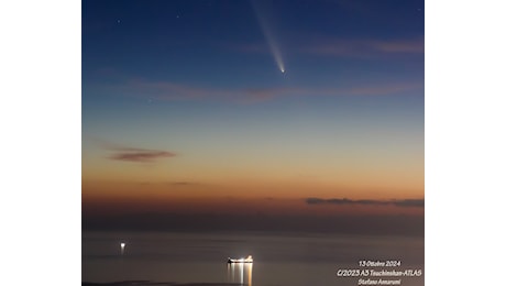 Dopo l’aurora boreale, l’arrivo della cometa